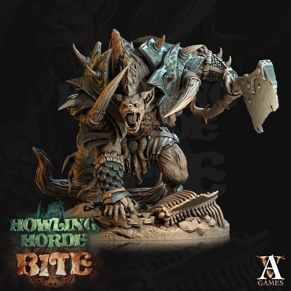 3D Printed Archvillain Games Howling Horde - Gnoll Brutes 28mm 32mm D&D (Online Only)