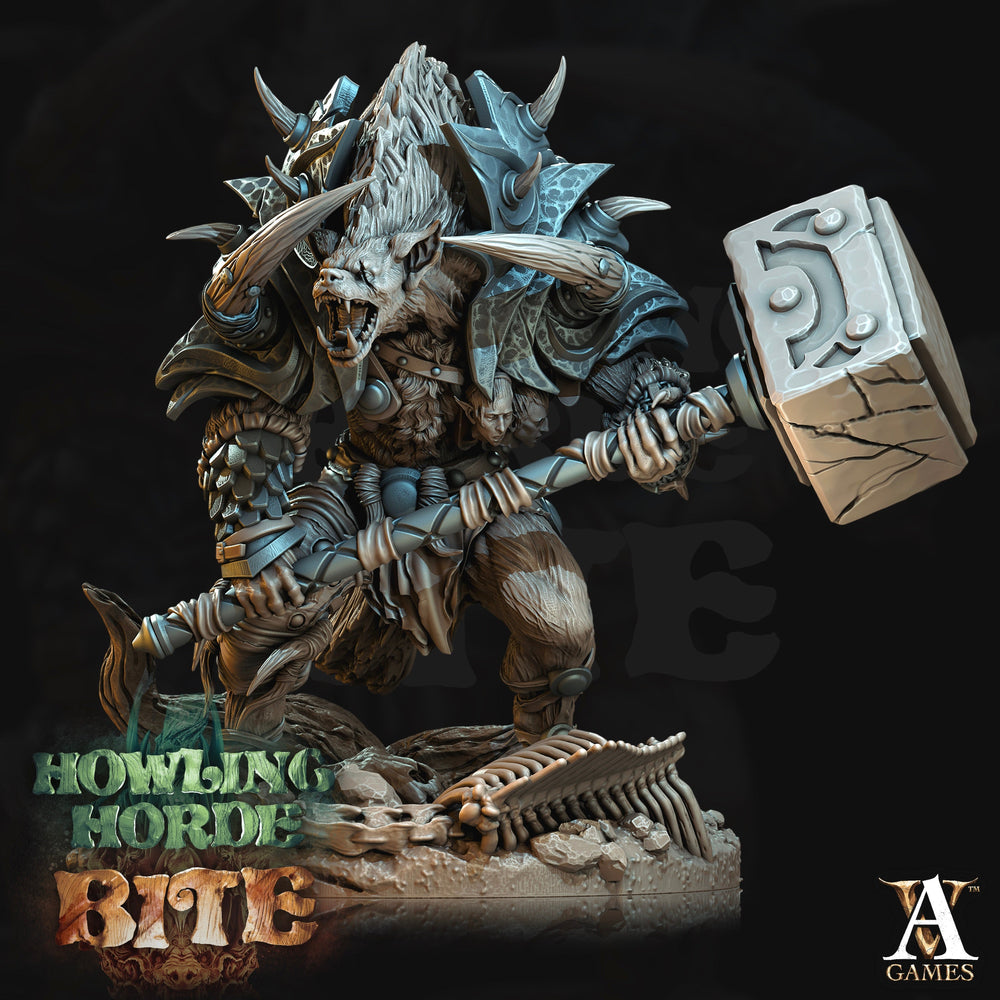 3D Printed Archvillain Games Howling Horde - Gnoll Brutes 28mm 32mm D&D (Online Only)