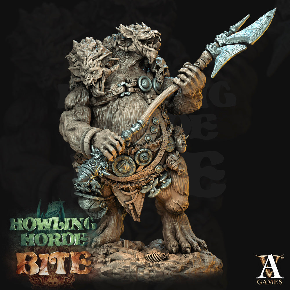 3D Printed Archvillain Games Gnoll Ettin Howling Horde 28 32mm D&D (Online Only)