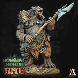 3D Printed Archvillain Games Gnoll Ettin Howling Horde 28 32mm D&D (Online Only)
