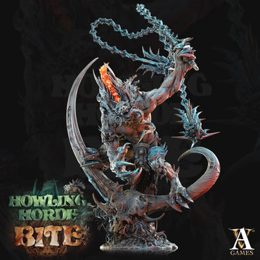3D Printed Archvillain Games Akata Howling Horde 28 32mm D&D (Online Only)