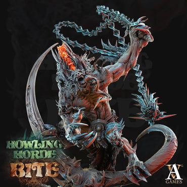 3D Printed Archvillain Games Akata Howling Horde 28 32mm D&D (Online Only)