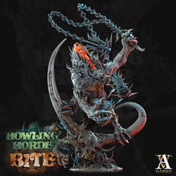 3D Printed Archvillain Games Akata Howling Horde 28 32mm D&D (Online Only)