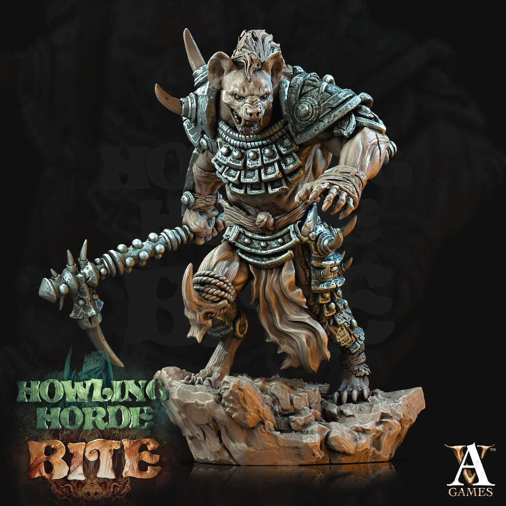 3D Printed Archvillain Games Howling Horde - Gnoll Scouts 28mm 32mm D&D (Online Only)