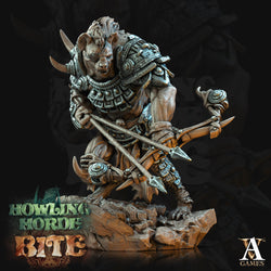 3D Printed Archvillain Games Howling Horde - Gnoll Scouts 28mm 32mm D&D (Online Only)