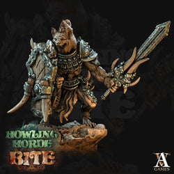 3D Printed Archvillain Games Howling Horde - Gnoll Scouts 28mm 32mm D&D (Online Only)