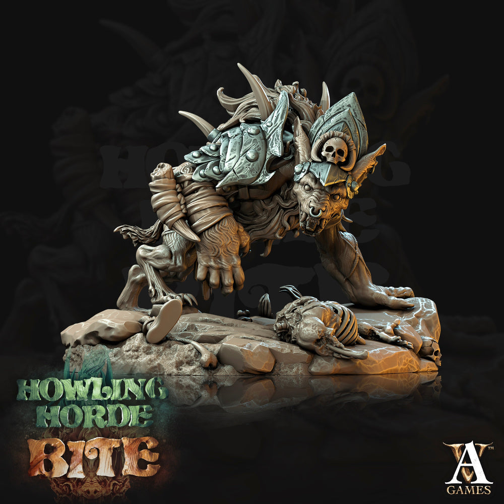 3D Printed Archvillain Games Howling Horde - Gnoll Trackers 28mm 32mm D&D (Online Only)