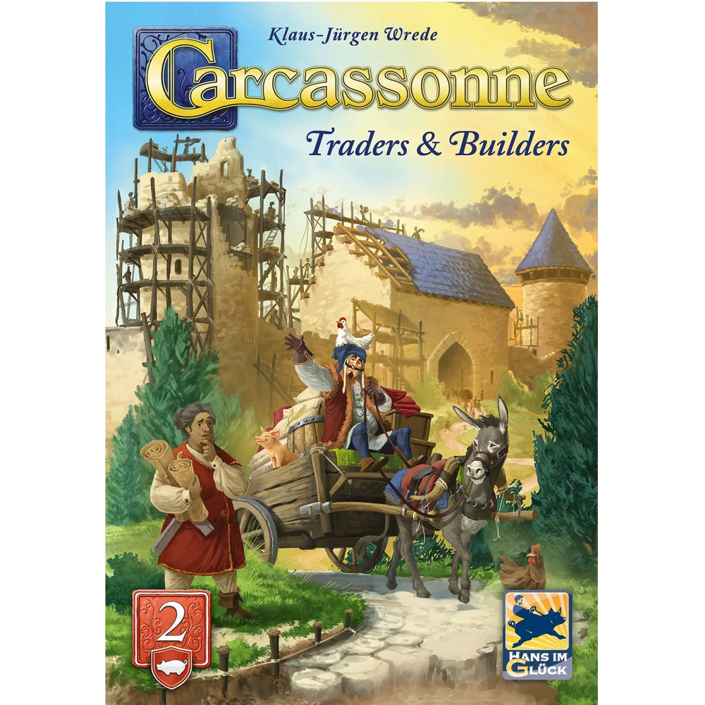 Carcassonne: Expansion 2 - Traders & Builders - 2025 Edition