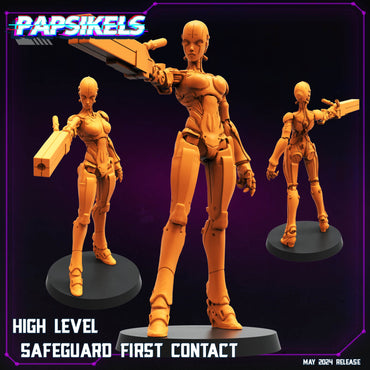 3D Printed Papsikels HIGH LEVEL SAFEGUARD FIRST CONTACT May 2024 Cyberpunk 28mm 32mm (Online Only)