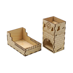 Holiday Dice Tower - Stuck Santa (ONLINE ORDER ONLY)