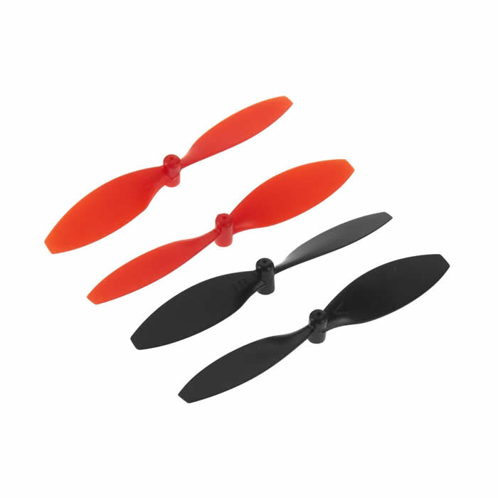HOBDIDE1531 Verso Propeller Set Red And Black Dromida (ONLINE ORDER ONLY)