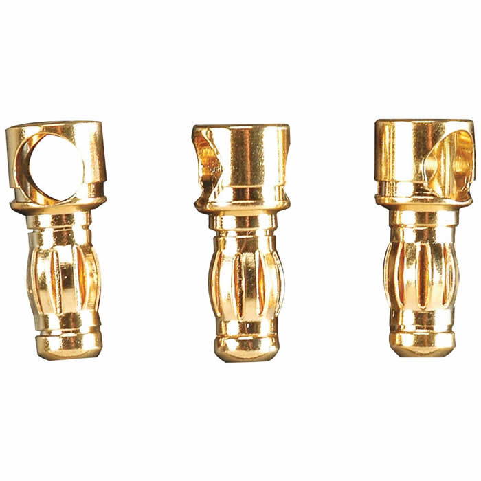 HOBGPMM3112 Gold Plate Bullet Connector 3.5mm Great Planes (ONLINE ORDER ONLY)