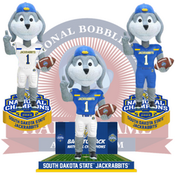 Jack the Jackrabbit South Dakota State Jackrabbits Mascot 2023 FCS Football National Champions Bobbleheads (ONLINE ORDER ONLY)
