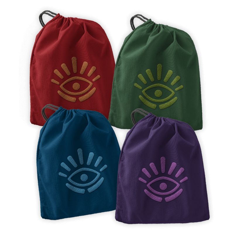 Dungeon Fighter: Embroidered Cloth Bags Pack (ONLINE ORDER ONLY)