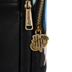 Loungefly: Harry Potter Trilogy Triple Pocket Mini Backpack (ONLINE ORDER ONLY)
