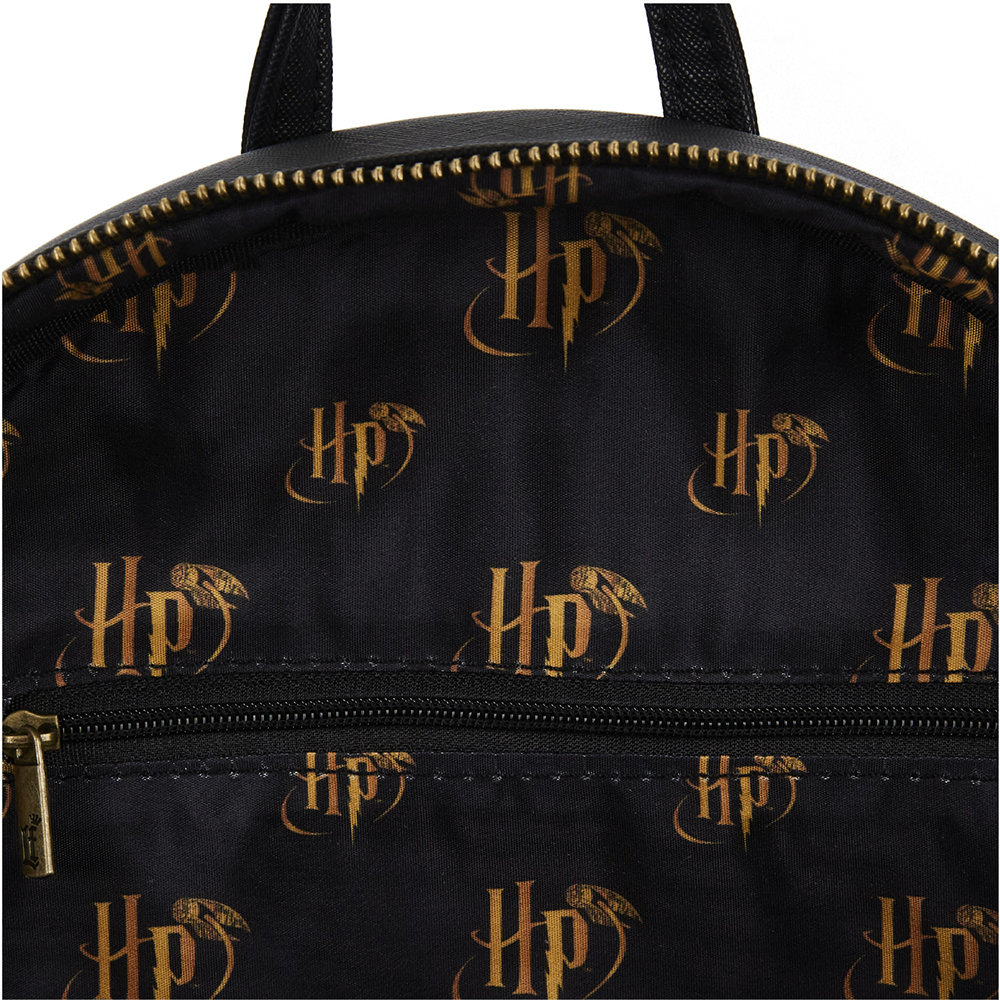 Loungefly: Harry Potter Trilogy Triple Pocket Mini Backpack (ONLINE ORDER ONLY)