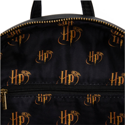 Loungefly: Harry Potter Trilogy Triple Pocket Mini Backpack (ONLINE ORDER ONLY)