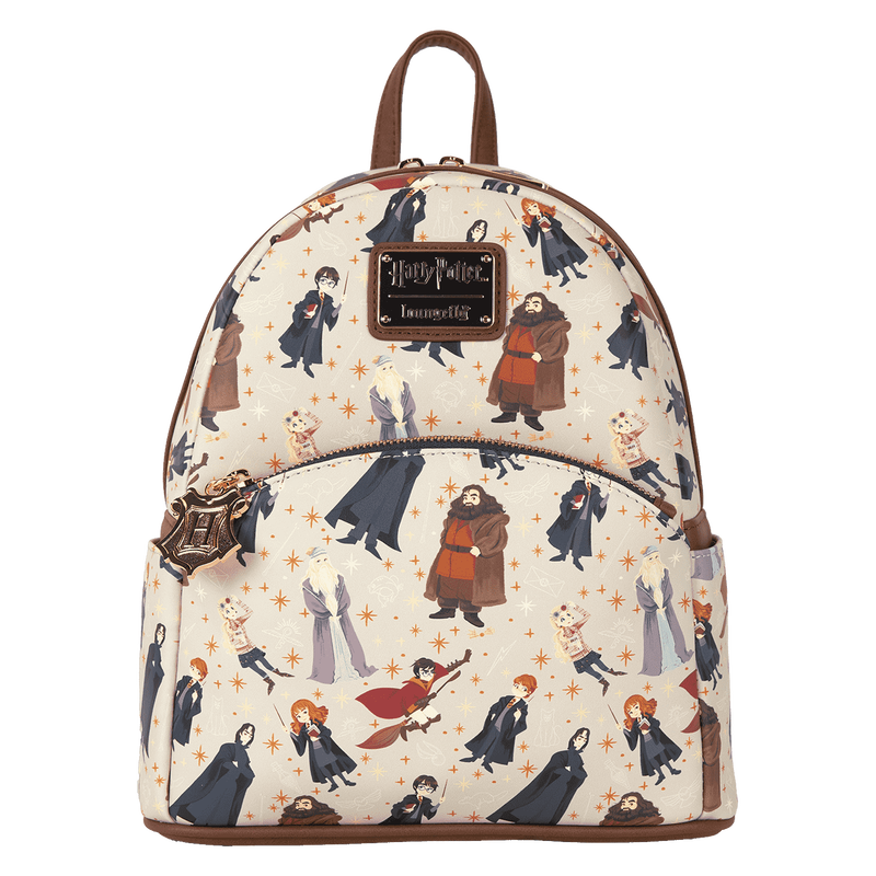 Loungefly Harry Potter Hogwarts All-Over Print Mini Backpack (Online Order Only)