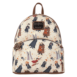 Loungefly Harry Potter Hogwarts All-Over Print Mini Backpack (Online Order Only)