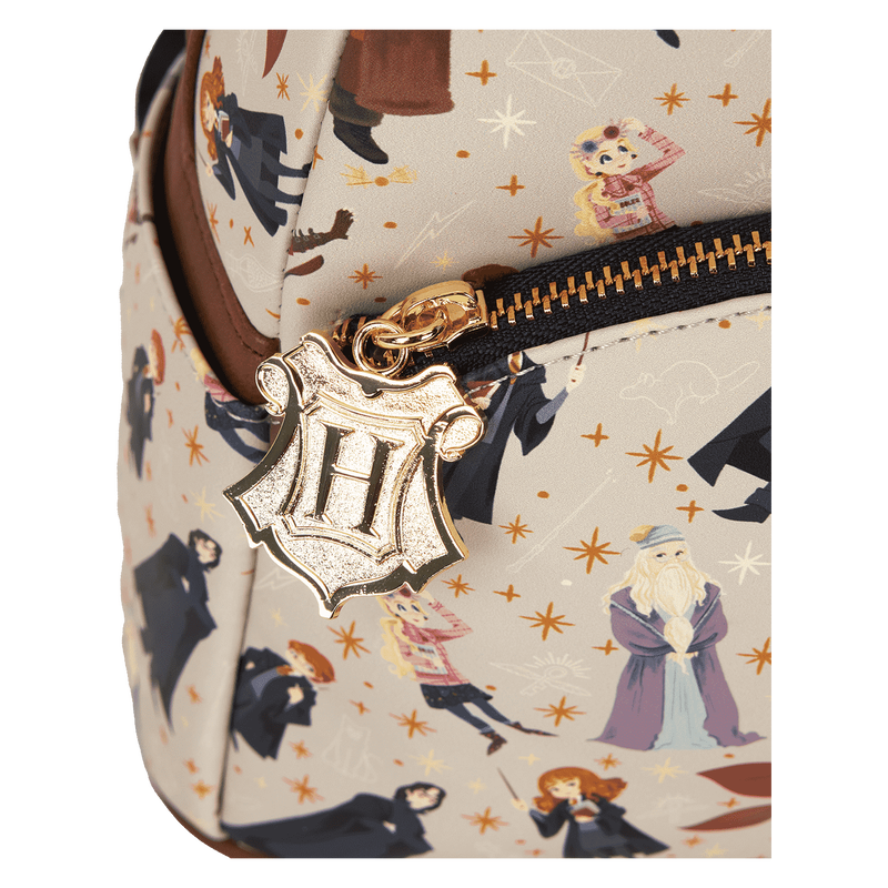 Loungefly Harry Potter Hogwarts All-Over Print Mini Backpack (Online Order Only)