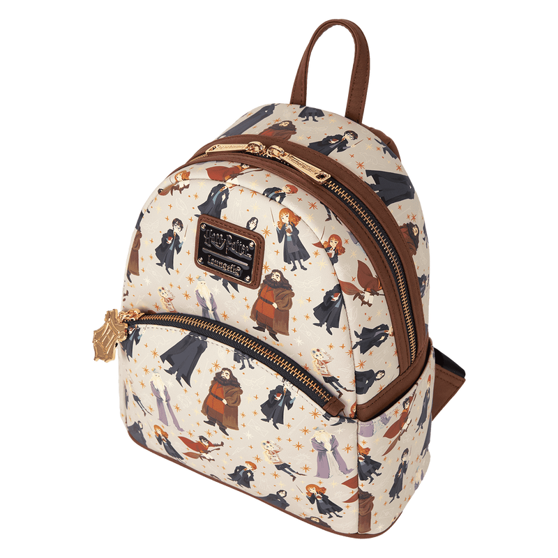 Loungefly Harry Potter Hogwarts All-Over Print Mini Backpack (Online Order Only)