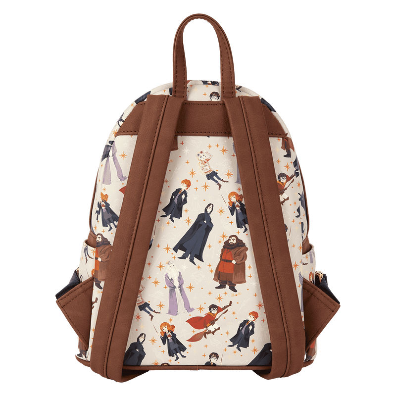 Loungefly Harry Potter Hogwarts All-Over Print Mini Backpack (Online Order Only)