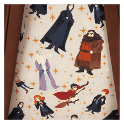 Loungefly Harry Potter Hogwarts All-Over Print Mini Backpack (Online Order Only)
