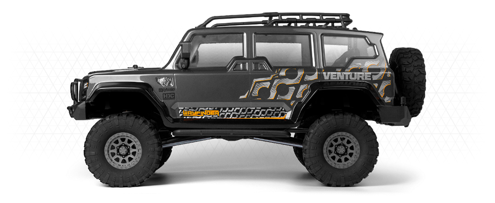 HPI Racing Venture Wayfinder 1/10 Rock Crawler RTR Gunmetal 160511 (ONLINE ORDER ONLY)