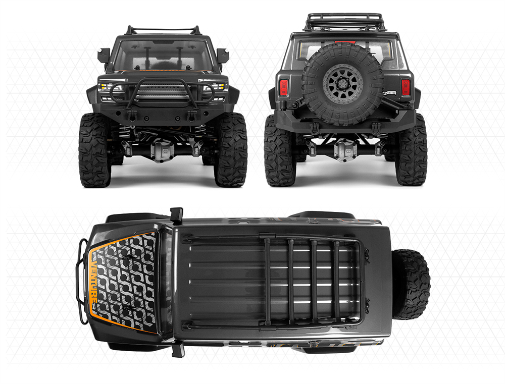 HPI Racing Venture Wayfinder 1/10 Rock Crawler RTR Gunmetal 160511 (ONLINE ORDER ONLY)