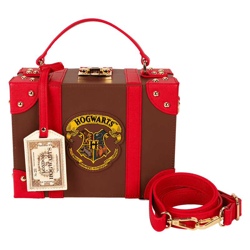 Loungefly Harry Potter Hogwarts Express Luggage Trunk Crossbody Bag (Online Order Only)