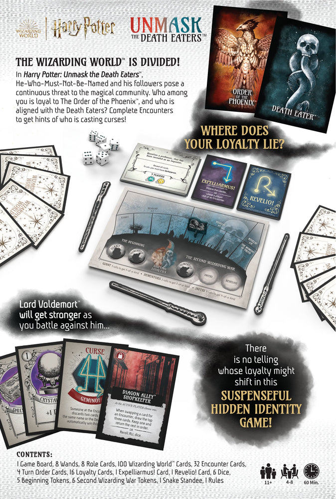 Harry Potter: Unmask The Death Eaters (ONLINE ORDER ONLY)
