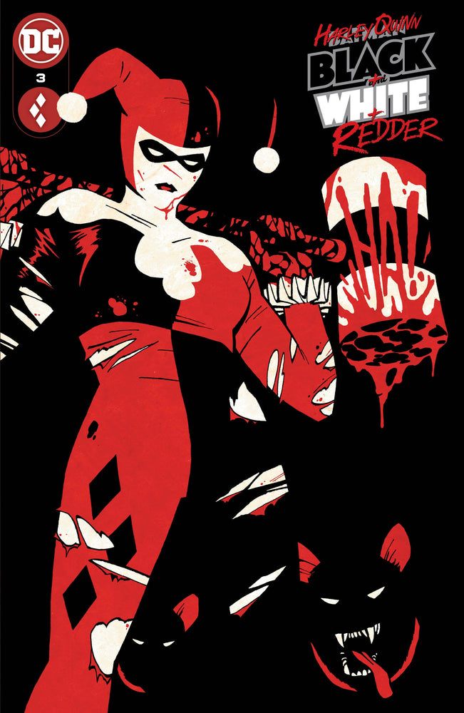 Harley Quinn Black White Redder #3 (Of 6) A Cliff Chiang Gail Simone (09/19/2023) Dc (ONLINE ORDER ONLY)