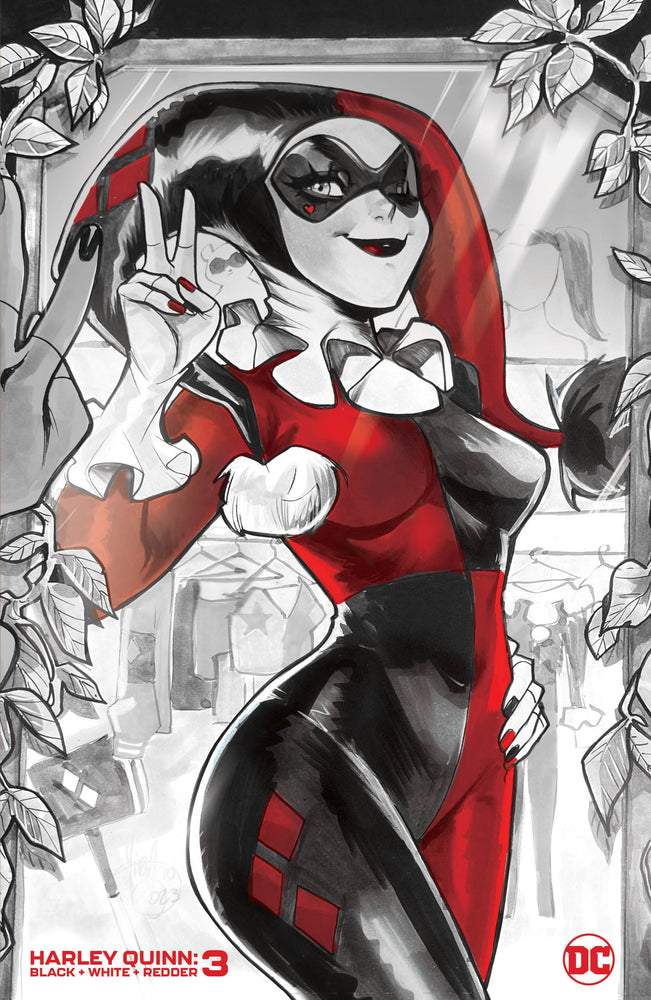 Harley Quinn Black White Redder #3 (Of 6) B Mirka Andolfo Variant (09/19/2023) Dc (ONLINE ORDER ONLY)
