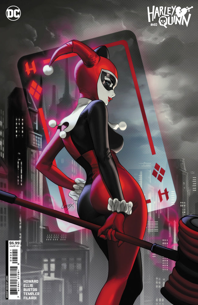 Harley Quinn #40 B Lesley Leirix Li GGA Variant (05/28/2024) Dc (ONLINE ORDER ONLY)