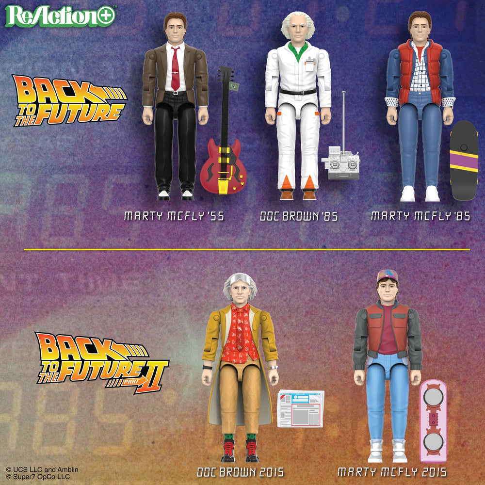 ReAction Back to the Future Part II ReAction+ Wv2 Marty McFly 2015 3¾-inch Retro Action Figure (ONLINE ORDER ONLY)