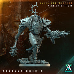 3D Printed Archvillain Games Absolutioner Hallowed Sisters Absolution 28 32mm D&D (Online Only)