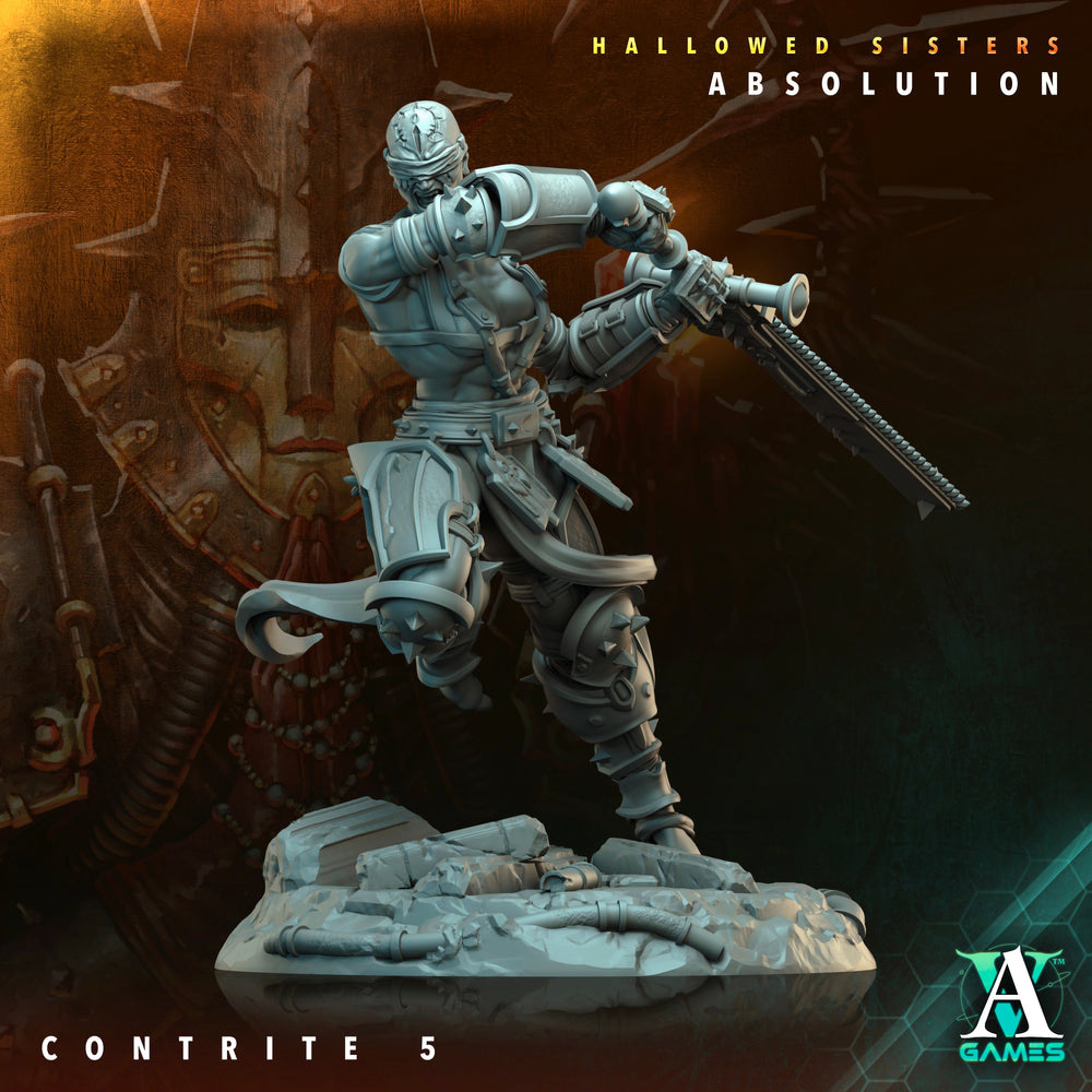 3D Printed Archvillain Games Contrite Hallowed Sisters Absolution 28 32mm D&D (Online Only)