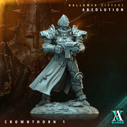 3D Printed Archvillain Games Crownthorn Hallowed Sisters Absolution 28 32mm D&D (Online Only)