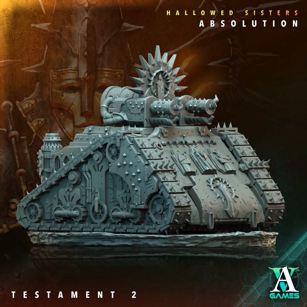 3D Printed Archvillain Games Testament Hallowed Sisters Absolution 28 32mm D&D (Online Only)