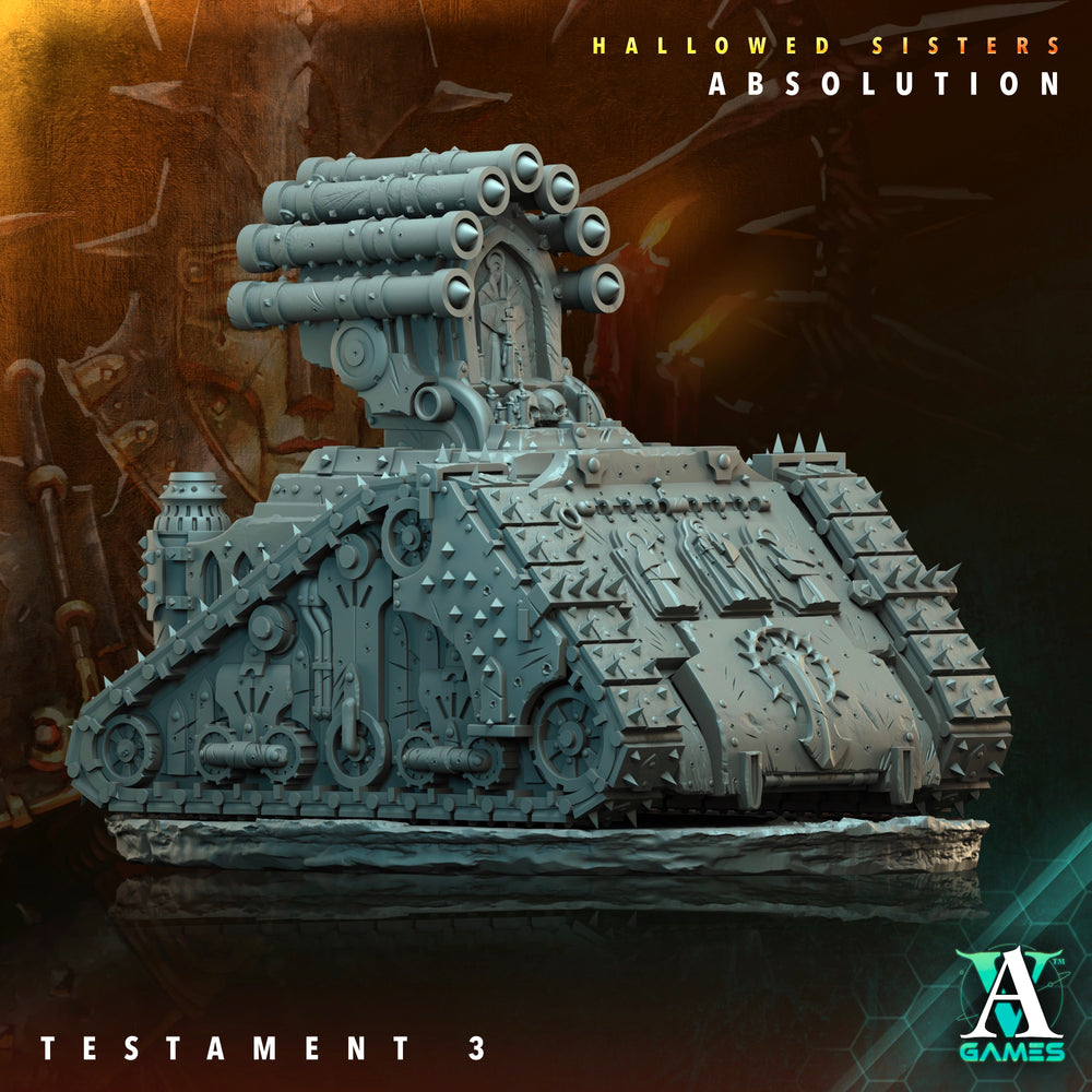 3D Printed Archvillain Games Testament Hallowed Sisters Absolution 28 32mm D&D (Online Only)