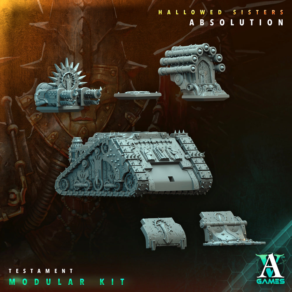 3D Printed Archvillain Games Testament Hallowed Sisters Absolution 28 32mm D&D (Online Only)