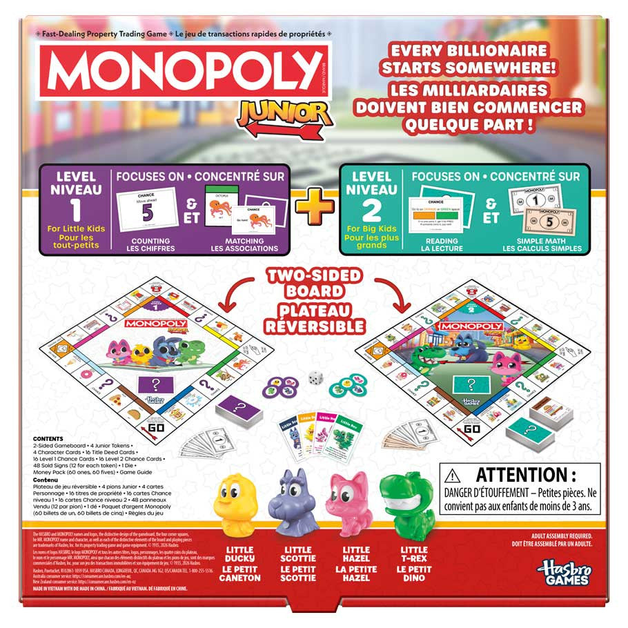 Monopoly Junior Refresh (ONLINE ORDER ONLY)