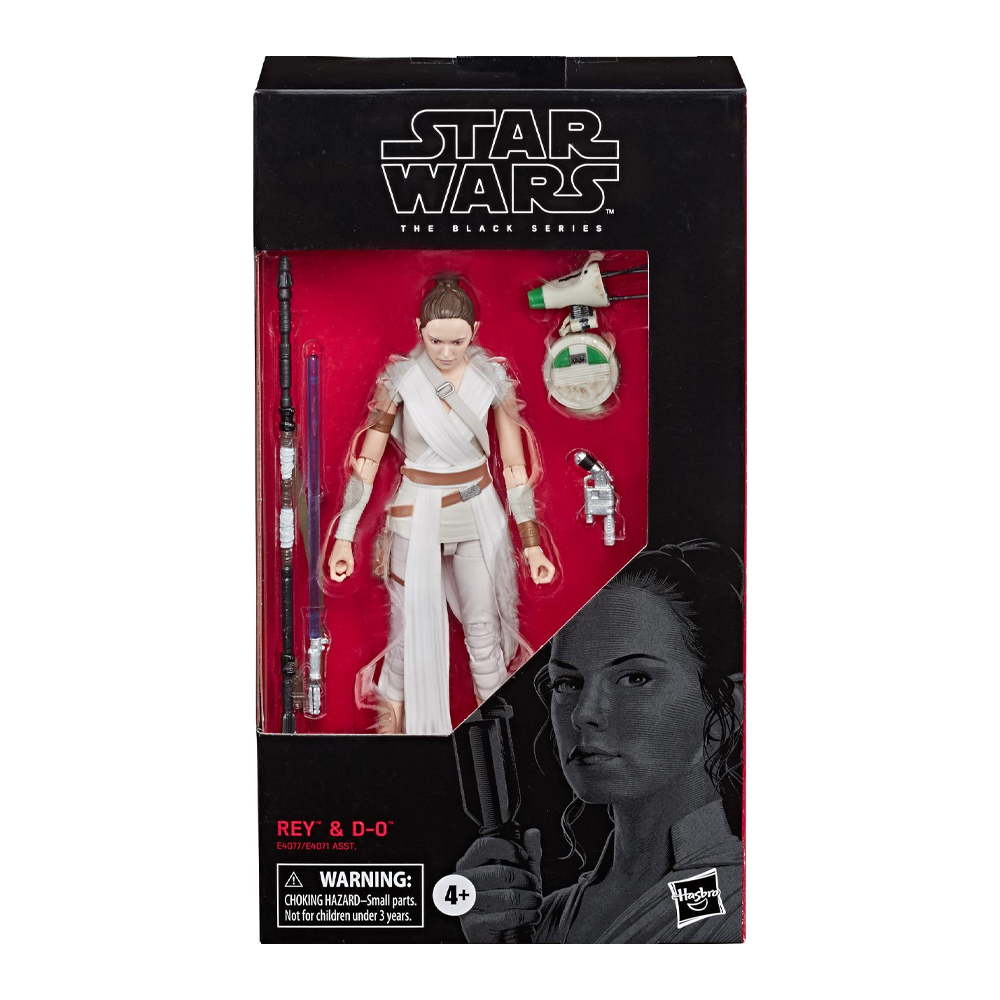 Star Wars: The Black Series - Rey and D-0 6-Inch Action Figure #91 (ONLINE ORDER ONLY)