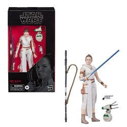 Star Wars: The Black Series - Rey and D-0 6-Inch Action Figure #91 (ONLINE ORDER ONLY)