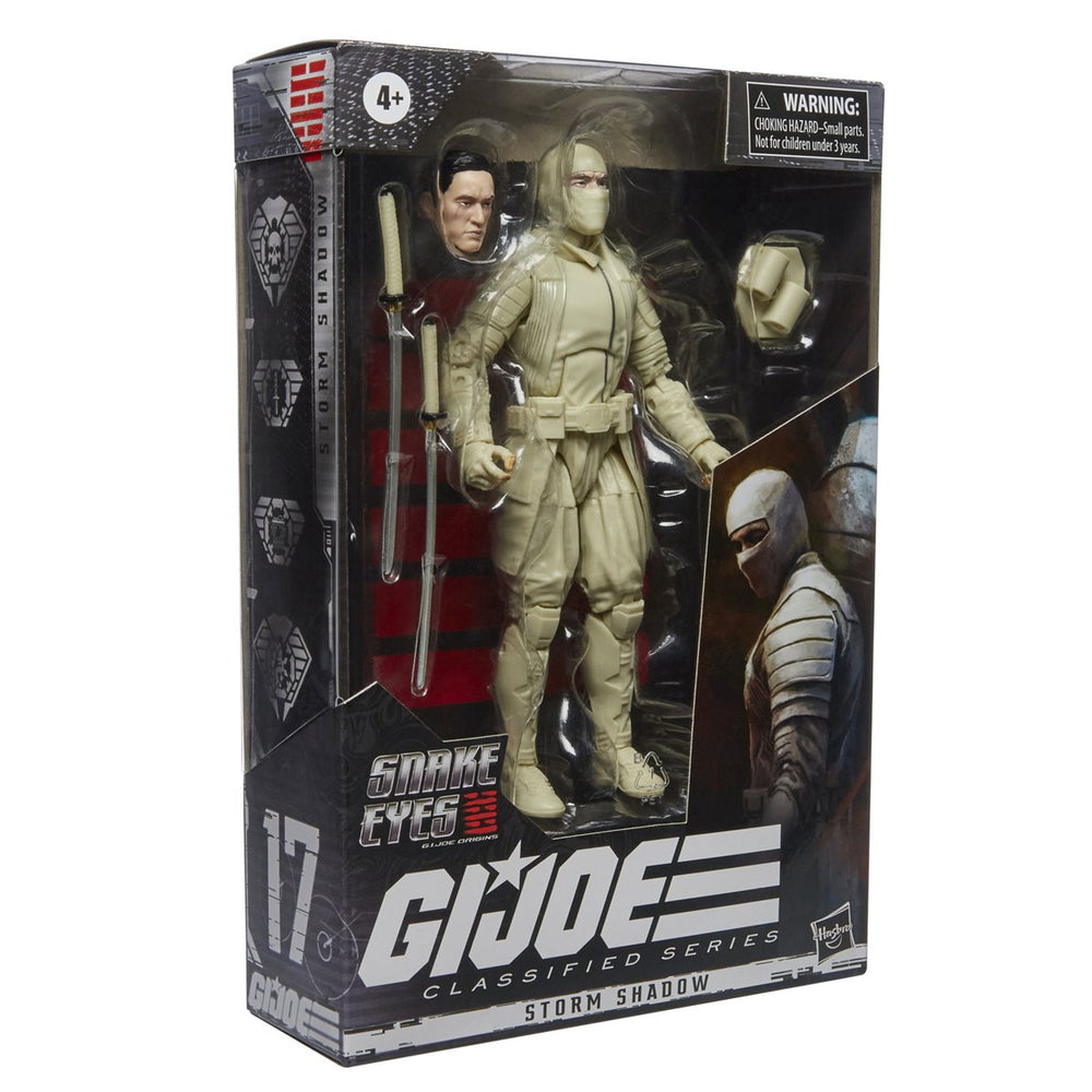 G.I. Joe Classified Series: Snake Eyes - Storm Shadow 6-Inch Action Figure (ONLINE ORDER ONLY)