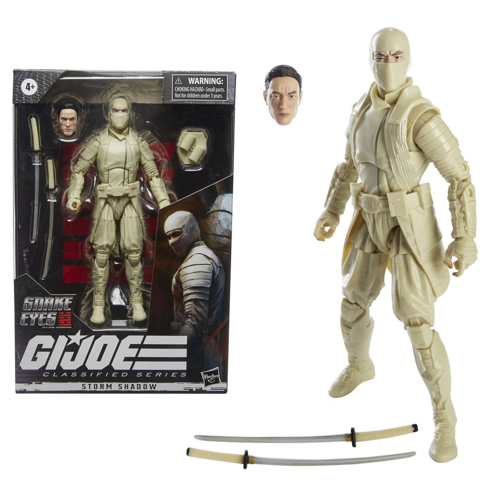 G.I. Joe Classified Series: Snake Eyes - Storm Shadow 6-Inch Action Figure (ONLINE ORDER ONLY)