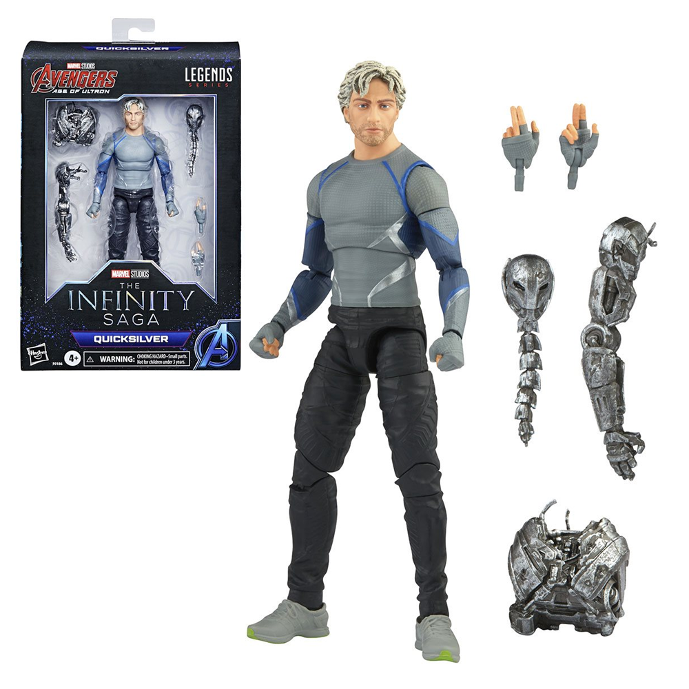 The Infinity Saga: Marvel Legends: Avengers: Age of Ultron - Quicksilver 6-Inch Action Figure (ONLINE ORDER ONLY)