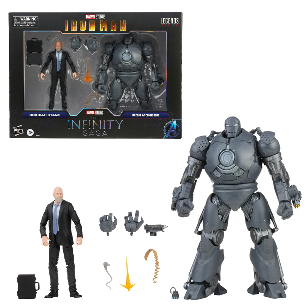 The Infinity Saga: Marvel Legends: Iron Man - Obadiah Stane and Iron Monger 6-Inch Action Figure (ONLINE ORDER ONLY)