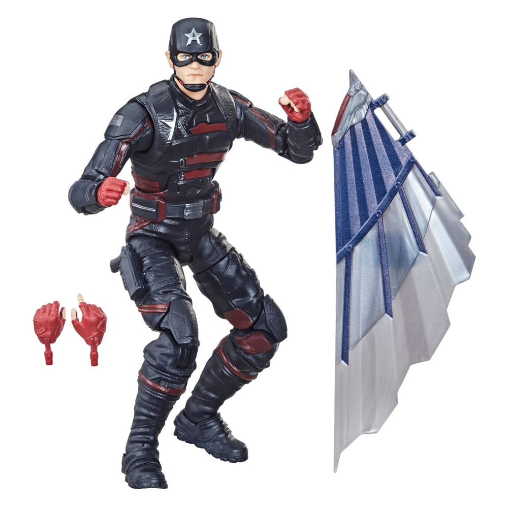 The Falcon and the Winter Soldier: Marvel Legends - U.S. Agent 6-Inch Action Figure (Captain America Flight Gear Build-A-Figure) (ONLINE ORDER ONLY)