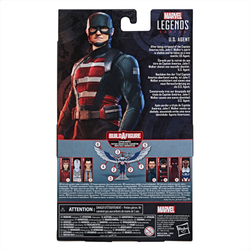 The Falcon and the Winter Soldier: Marvel Legends - U.S. Agent 6-Inch Action Figure (Captain America Flight Gear Build-A-Figure) (ONLINE ORDER ONLY)